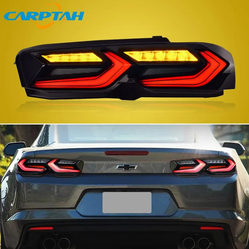 

Автомобильные задние фонари для Chevrolet Camaro 2019 2020 2021, задние ходовые огни, стоп-сигнал, задний поворотный сигнал, водонепроницаемые автомобильные аксессуары