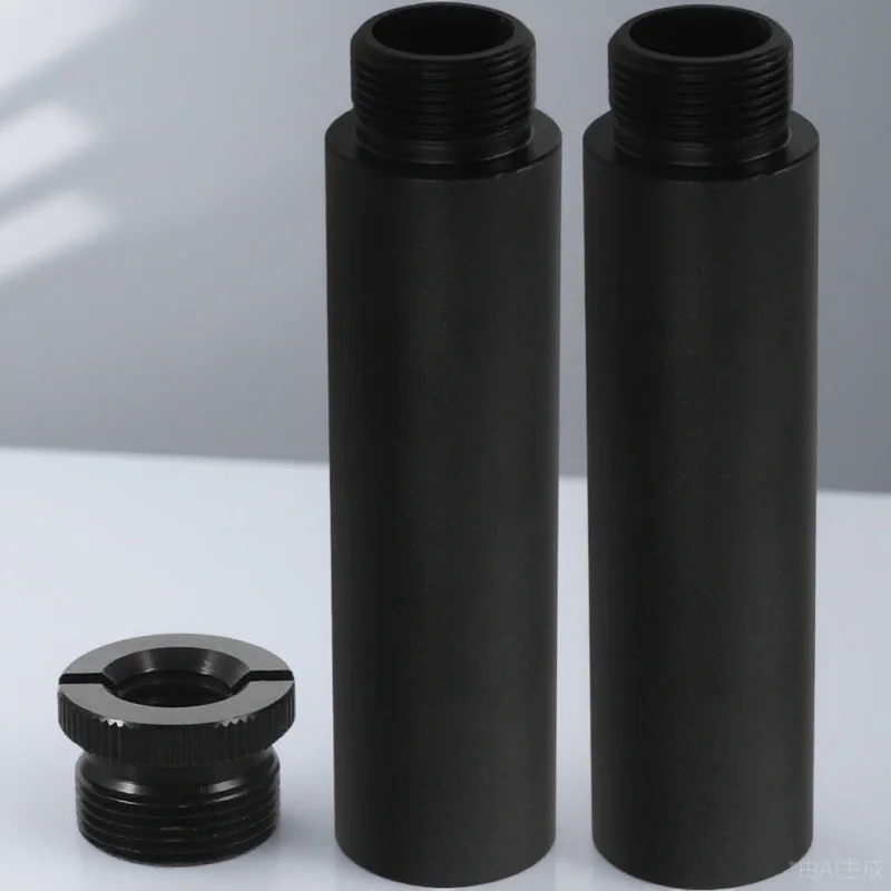 

1 Set Microphone Extender Kit Aluminum Alloy Extension Tube For Boom Arm Mic Stand Desk Mount Podcast Recording Mic Arm Stand