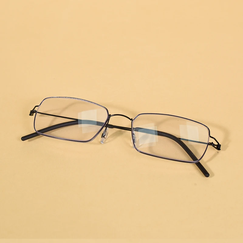 Superleichte Lesebrille für Herren, blaues Licht blockierendes Brillengestell, schraubenlose Brillen + 100 + 200 + 300 – Detail 2
