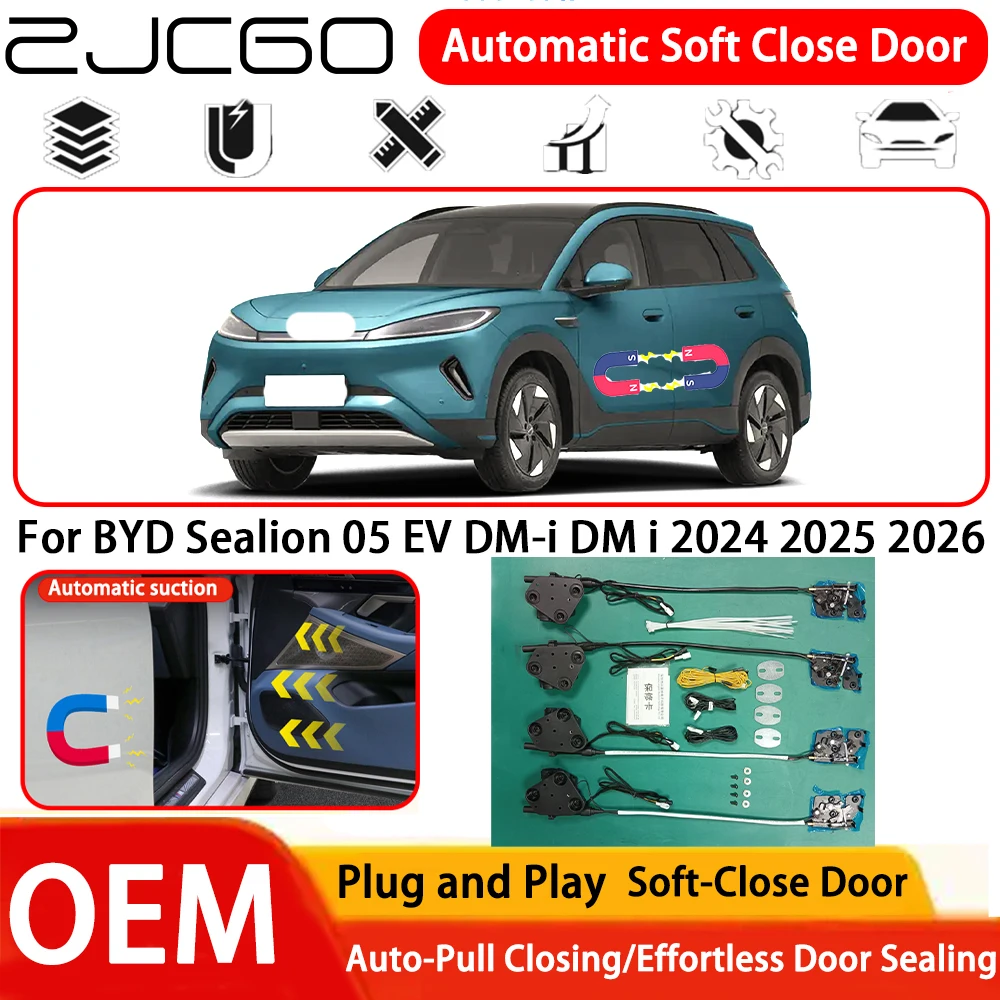 

for BYD Sealion 05 EV DM-i DM i 2024 2025 2026 Car OEM Plug and Play Automatic Electric Soft Close Door Comfort Closing System