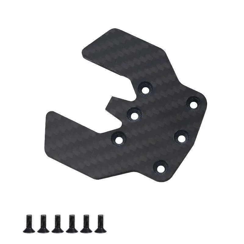 

FOR Tamiya TT02S SR SRX LY233 Carbon Fiber Lower Stop Plate Lower Arm Baffle RC Car Upgrade Part
