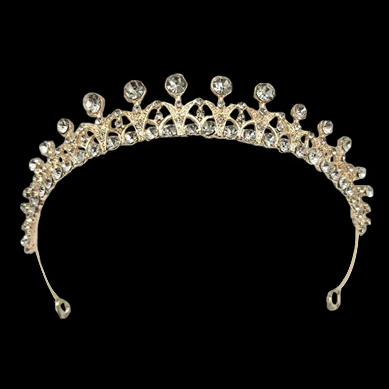 

Wedding Crown Bridal Hair Accessories Rhinestone Elegant Headpiece Birthday Party Tiara Woman Bride Accessories Versatile