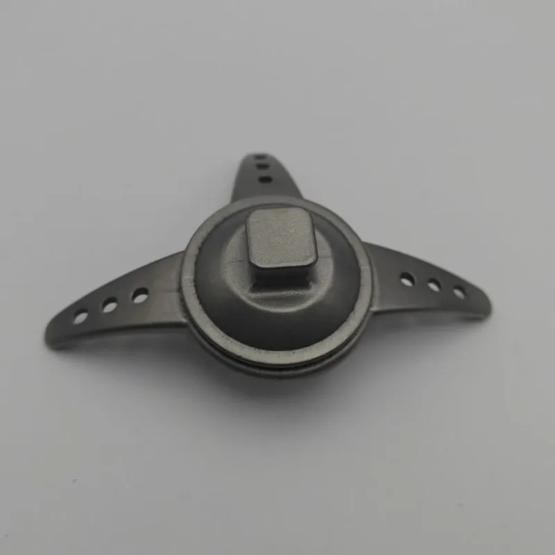 Stainless Steel Non-Rotatable One-Piece Square Cone Three-Claw Connection Plate for Prosthetic Limb Accessories