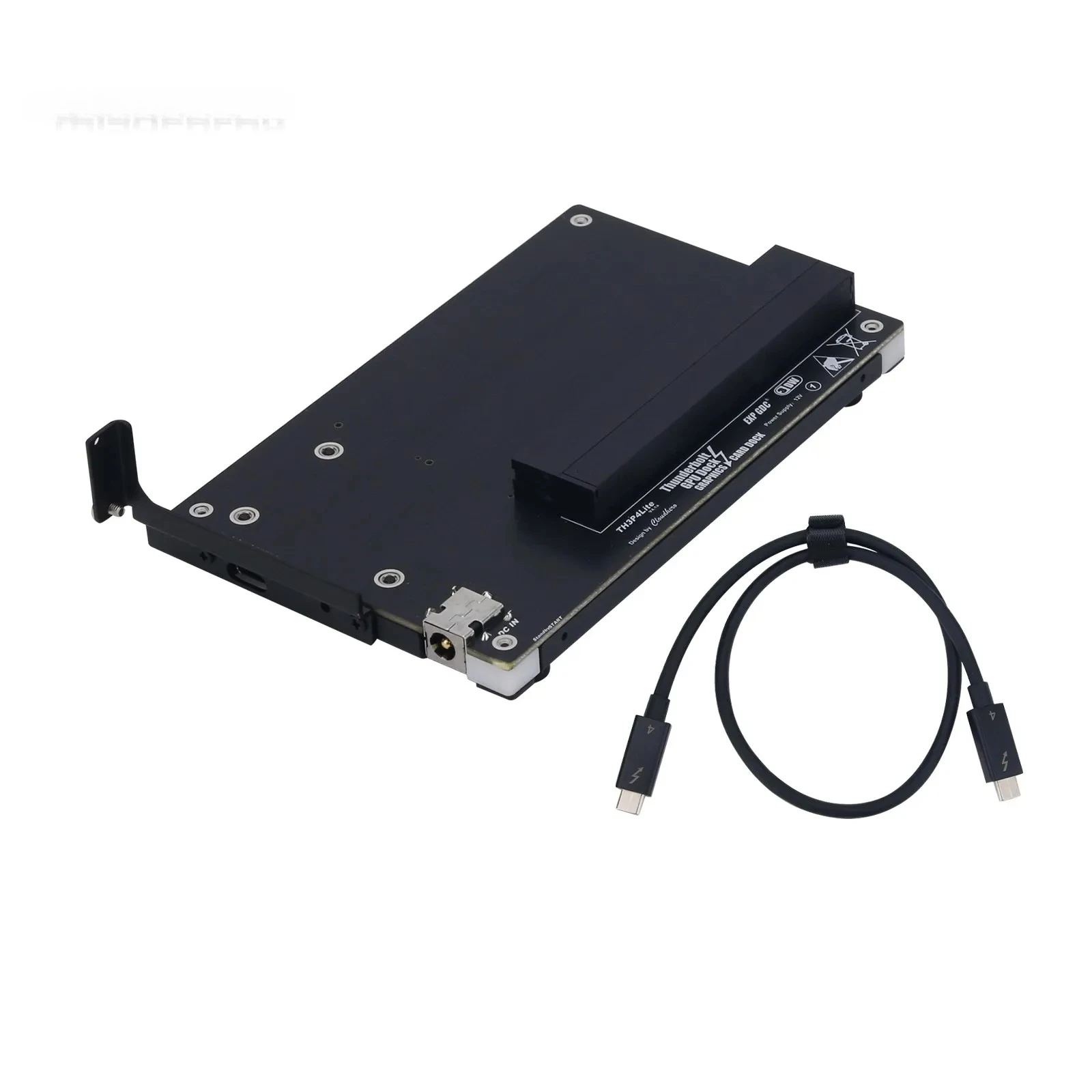 TH3P4 Lite 40Gbps External GPU Dock Graphics Card Dock for Thunderbolt 3/4 to PCIE Interface