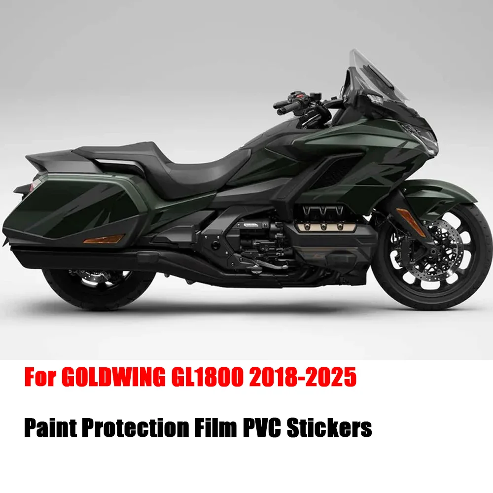 

Наклейки для мотоцикла GOLDWING GL1800, защитная пленка для покраски, 2018-2025, ПВХ-наклейки для защиты обтекателя и кузова.