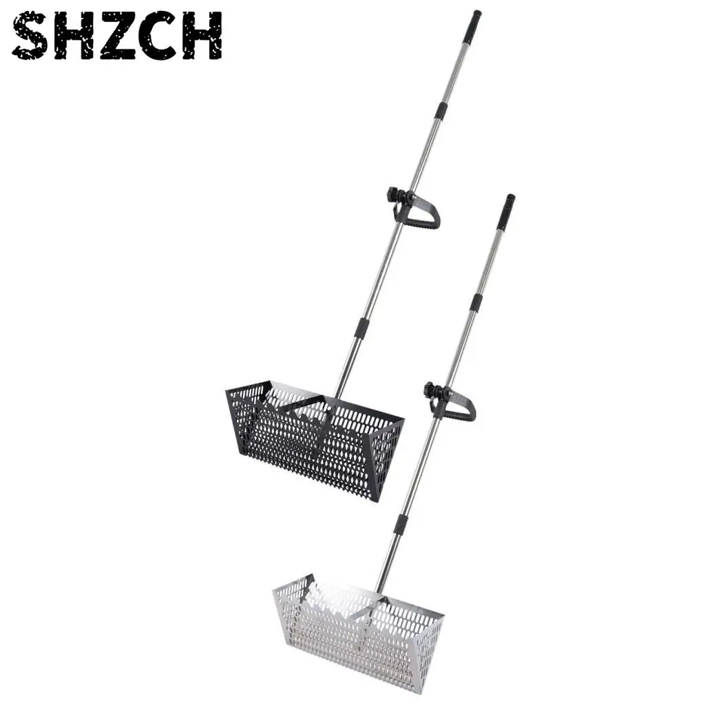 Sand Sift Rake Handheld Detachable Ergonomic Carbon Steel Easy Grip Sea Food Catcher Sharp Teeth Sharp Tooth Sifter for Camping