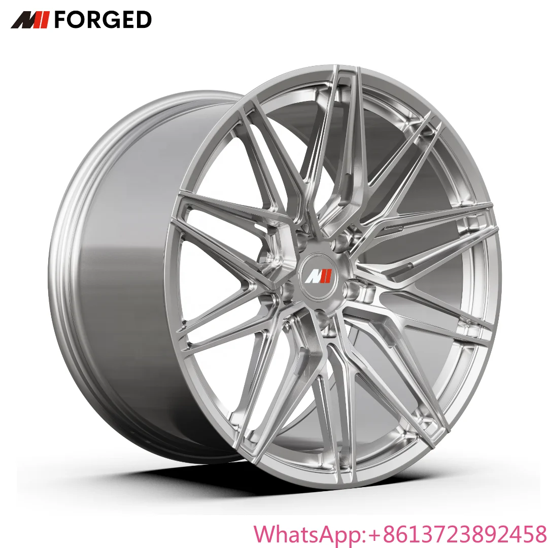 

MN Custom Forged Multi-Spoke 20-Inch Aluminum Wheels for Corvette C8 Z06 Replica New Condition