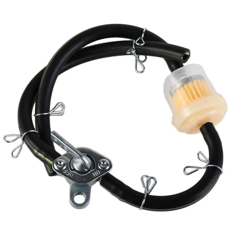 

Топливные баки для квадроциклов, скутеров, топливный фильтр, газовый двигатель для генератора, топливная линия, переключатель топливного крана, кран