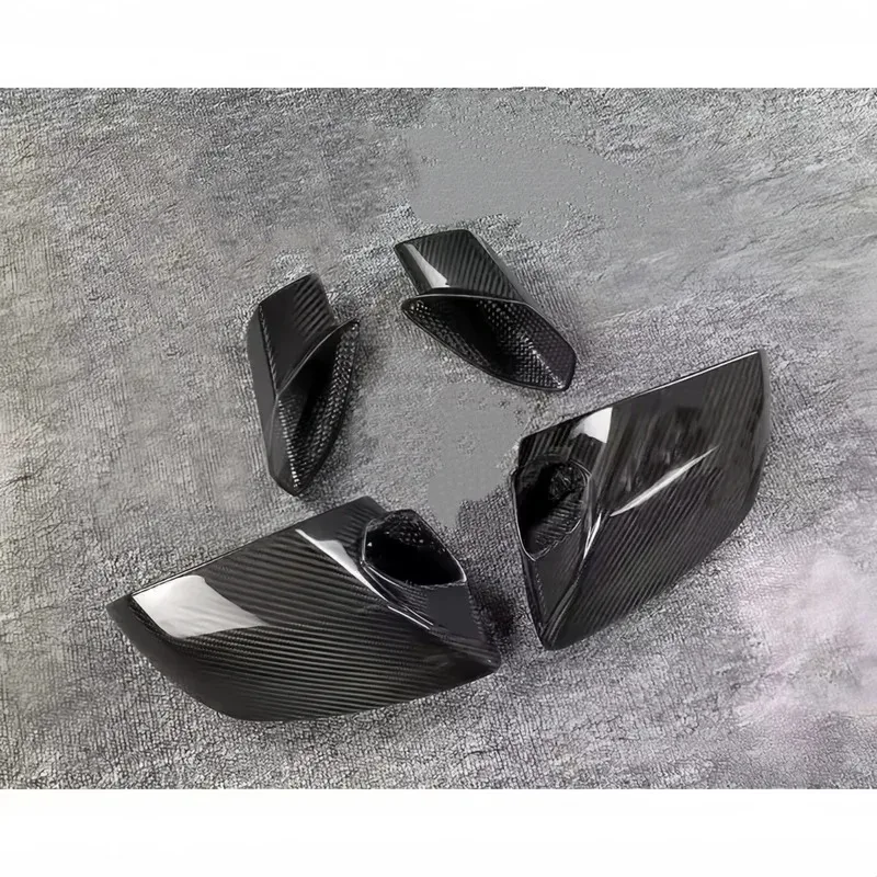 Upgraded and Modified OEM Style Hurac Dry Carbon Fiber Rearview Mirror Cover
