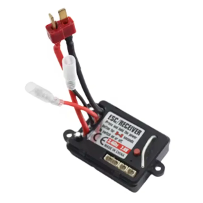 B24C-RC Geborsteld ESC DIY Accessoire 1:16 RC Geborsteld Elektronische Snelheidsregelaar Vervangende Onderdelen Voor 16101 16103 Automodel