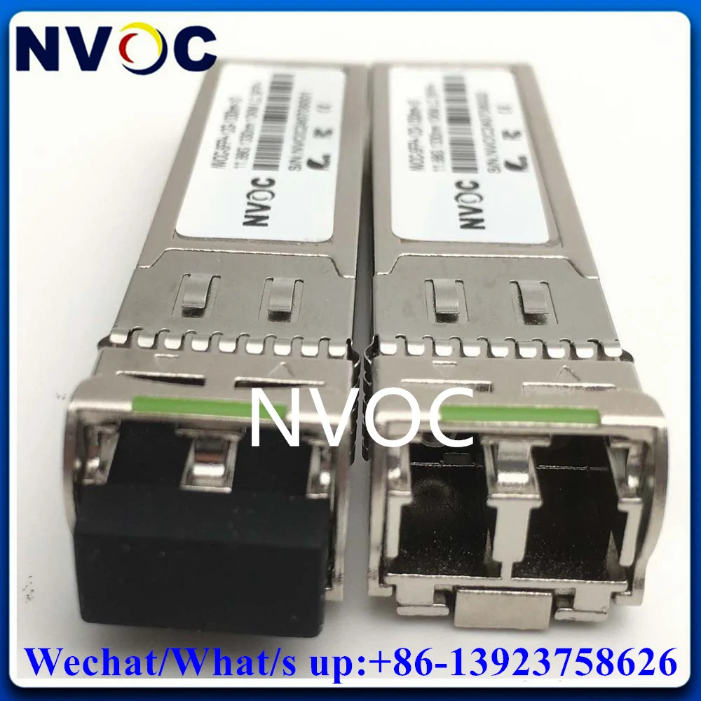 Imagem -03 - Transceptor Duplo da Fibra Ótica para o Sistema de Cwdm 12g Vídeo 4k Sfp Mais 1470 1490 1510 1530 1550 1570 1590 1610nm Cwdm 10km Dulex Lcupc