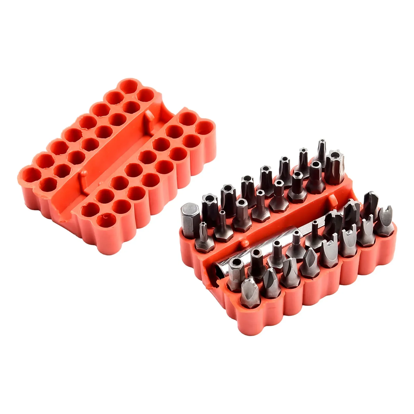 33pc Magnetic Extension Bit Holder Screwdriver Bits Set Quick Release Bit Holder Electric Hexagon Screw Set Hand Tools New