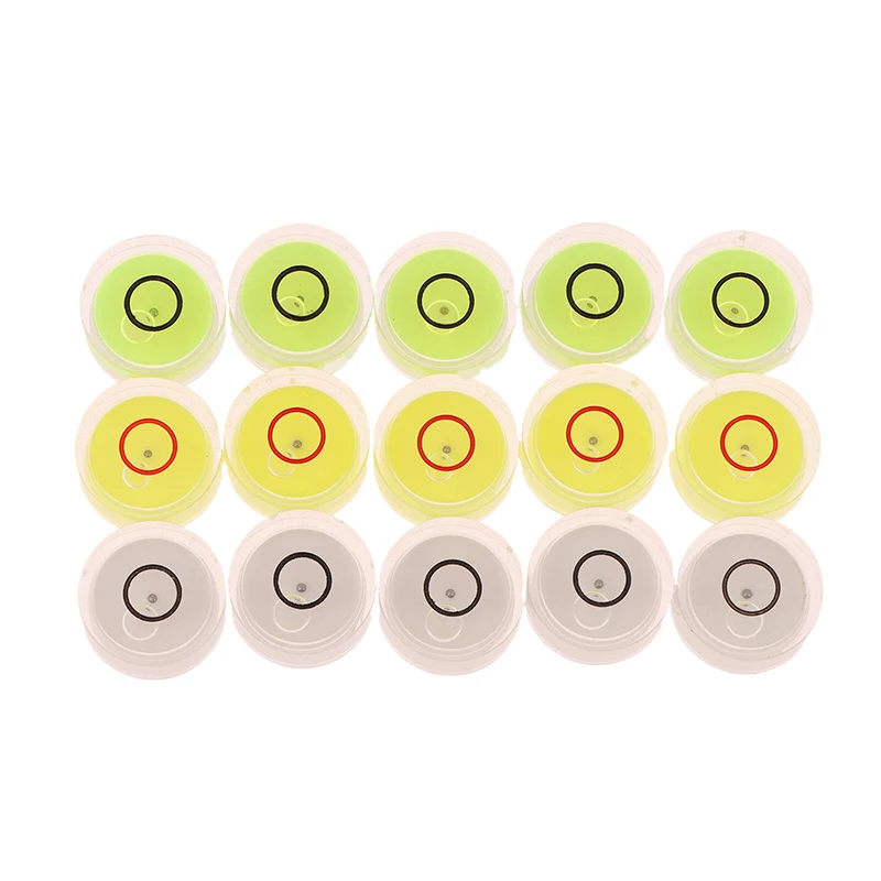 ミニラウンド精度バブルレベルブルズアイ計器水平精密バブルレベル測定ツール