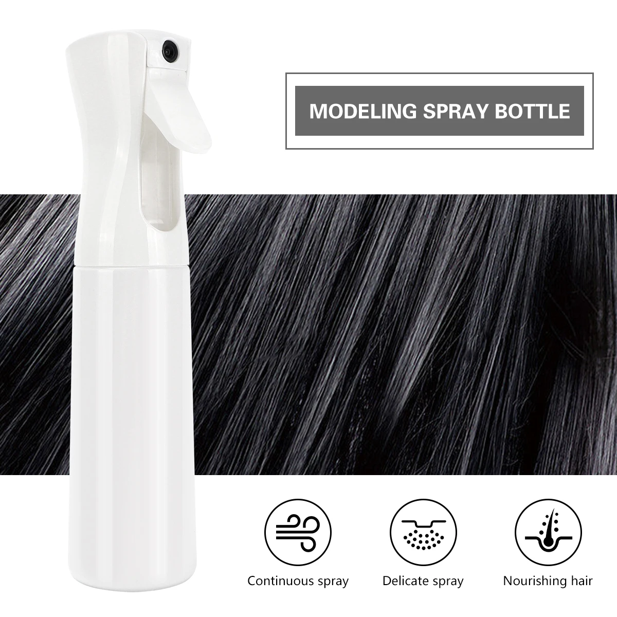 200/300ML Spray Bottles Ultra Fine Mist Sprayer for Hair Styling Cleanin Plants Misting & Skin Care Continuous Spray Bottle Tool