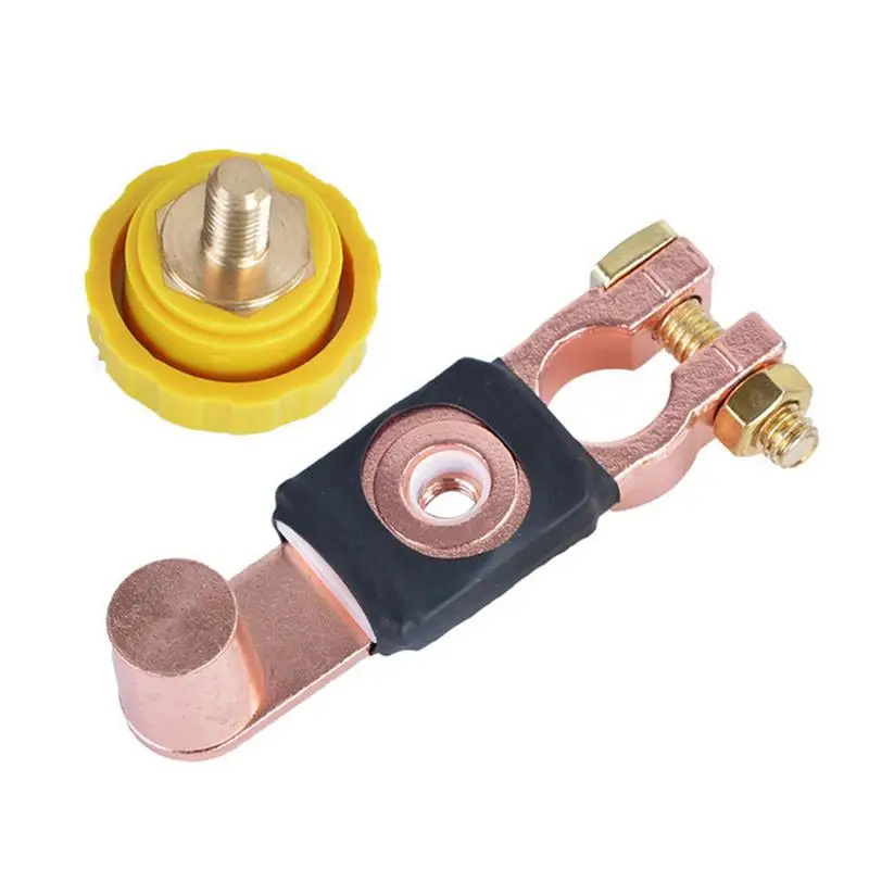 Battery Shut Off Controller Isolator Power Replacement Interrupter Switches Brass Stable Performance For Car Truck Boat Vehicles