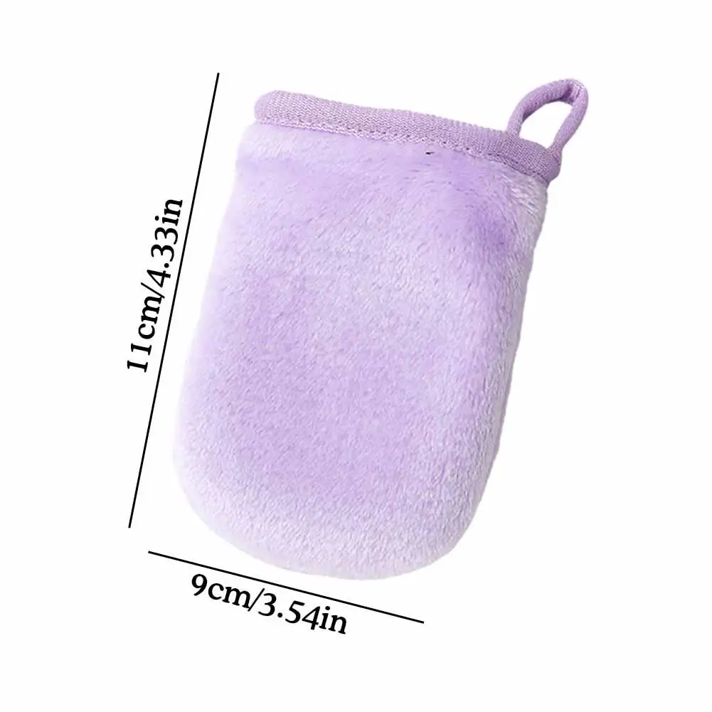 1 Stuks Professionele Microfiber Gezichtsreinigingshandschoenen Herbruikbare Gezichtsdoekjes Make-Up Verwijderaar Handschoen Gereedschap Unisex