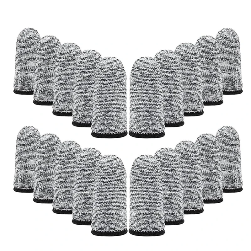 Niveau 5, anti-cut vingerafdekking, zeer sterke veiligheid, flexibele anti-cut vingertophandschoenen, keukengereedschap, herbruikbaar en duurzaam