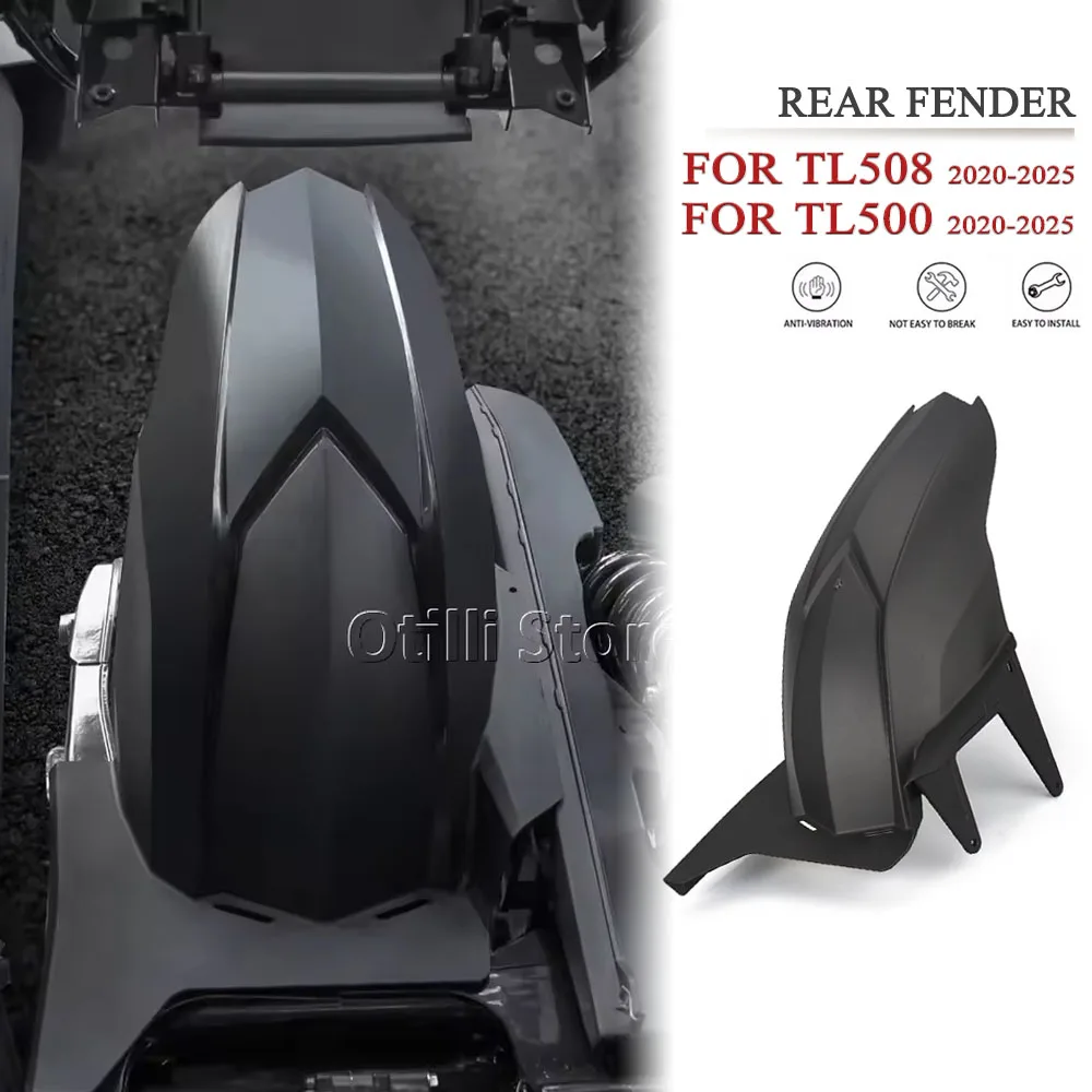 

Motorcycle Accessories Rear Fender Extender Rear Mudguard Fits For Sym TL 500 TL500 TL 508 TL508 2020-2025 Splash Guard Cover