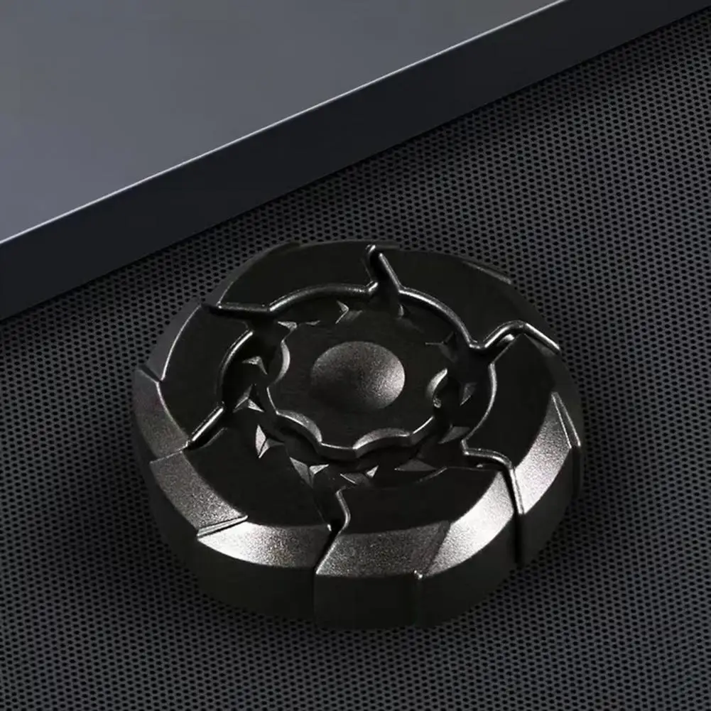 Fidget Spinner für Erwachsene, leuchtender magnetischer Fidget Spinner zur Stressabbau, Angst, Lernspielzeug für Kinder, Teenager, Erwachsene, tragbar