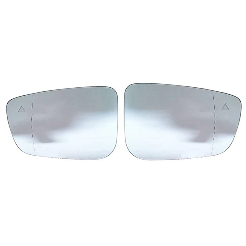 

New2x Car Left/Right Heated Blind Spot Wing Rear Mirror Glass For-BMW 3 Series G20 G21 5 Series G30 G31 7 Series G11 G12