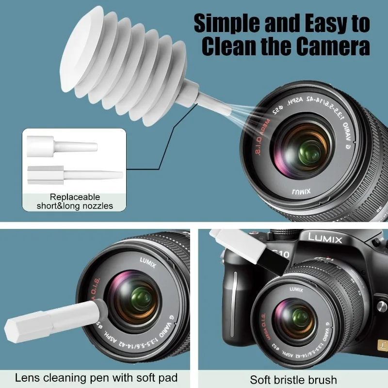 20-in-1 Multifunctional Cleaning Kit, Suitable for Electronic Devices |   Keyboard Cleaning Brush, AirPods Earphone Cleaning Kit, Multifunctional Tool for Cleaning Laptops, Earphones, Cameras, Mobile  image 3