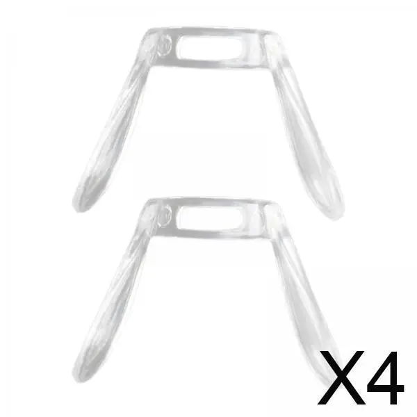 وسادات أنف جسر سرج النظارات على شكل حرف U، حزام شفاف، نظارات خفيفة الوزن لدعم الأنف للارتداء اليومي #1