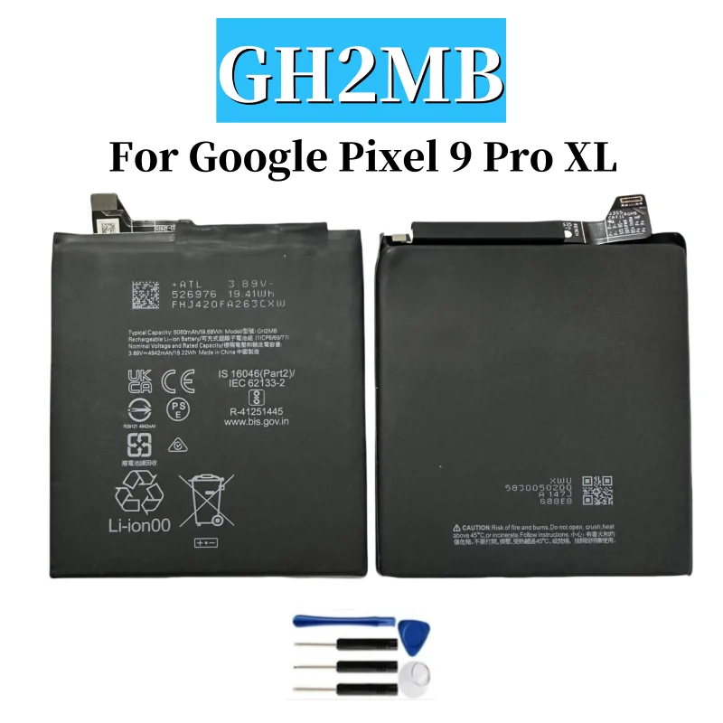 新しい交換用 G526Q GVYZ7 GH2MB バッテリー Google Pixel 9A /Pixel 9