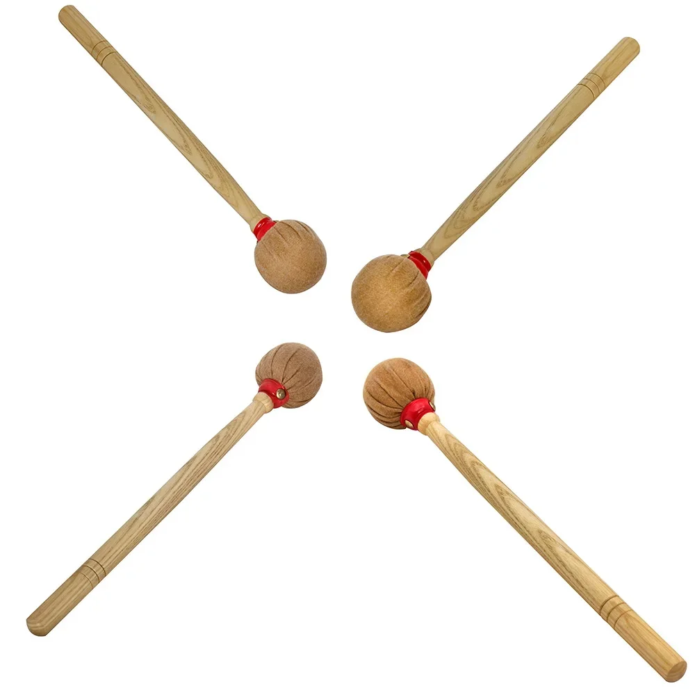 SLADE Snare Drum Drumstick Cotton Head Hammer Mallet Maple Solid Bass Marching Drum Fittings Percussion Instrument Accessories