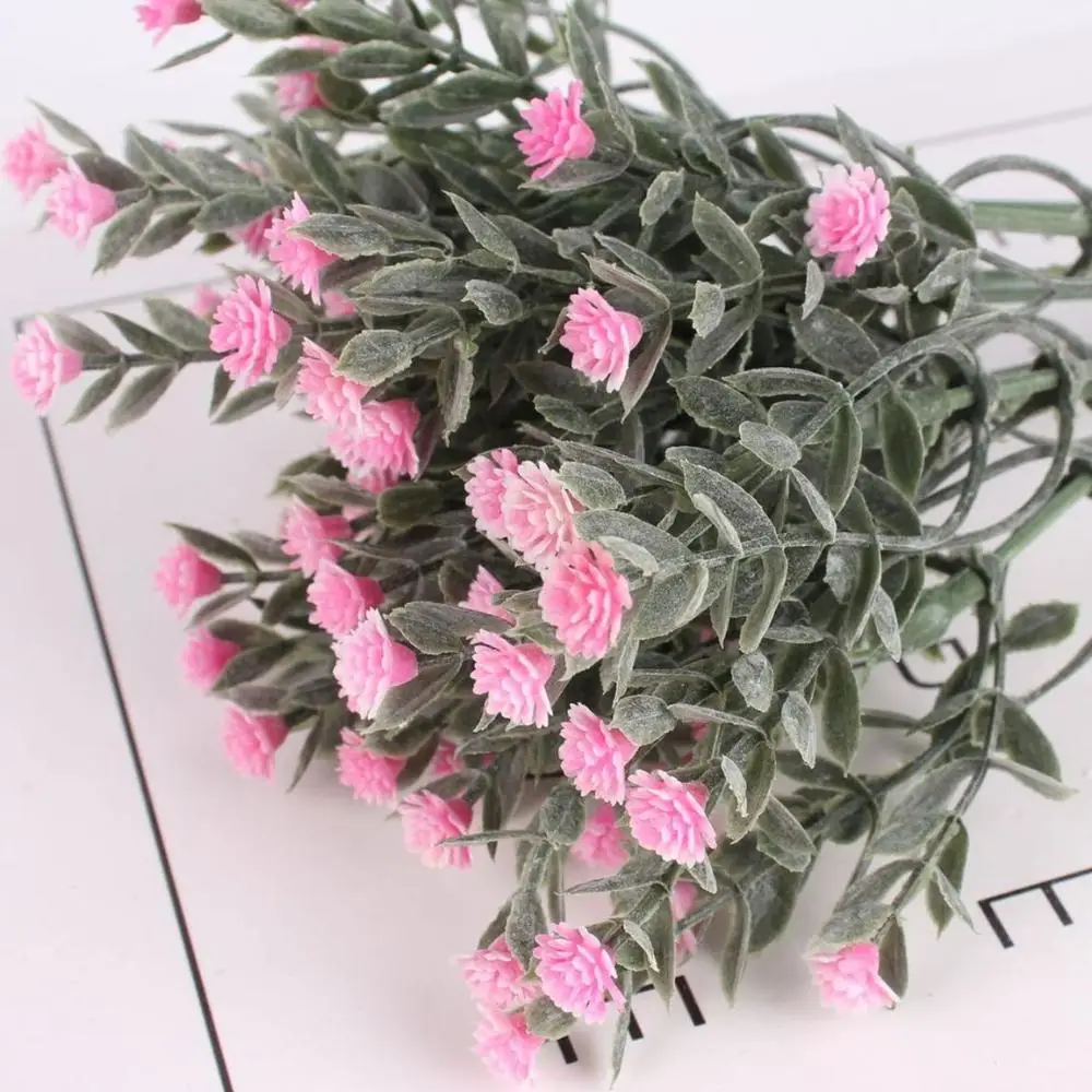 1Pcs Small Baby\'s Breath Decoration Flowers Plastic Artificial Gypsophila Flowers Arrangement Wedding Home Decoration