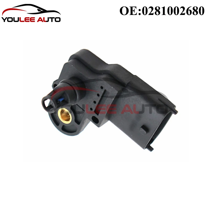 New OEM 0281002680 Intake Manifold Pressure MAP Sensor For Opel Astra H Zafira A Saab 9-3 Alfa Romeo Fiat Croma Auto Parts