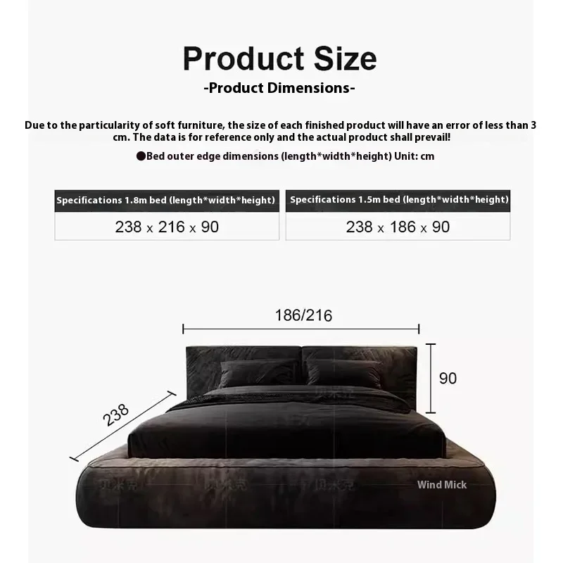 Modern Unique Beds Under Storage Nightstands Queen Size Bed Frames Headboard Luxury Camarotes Para Dormitorio Home Furniture - view 5
