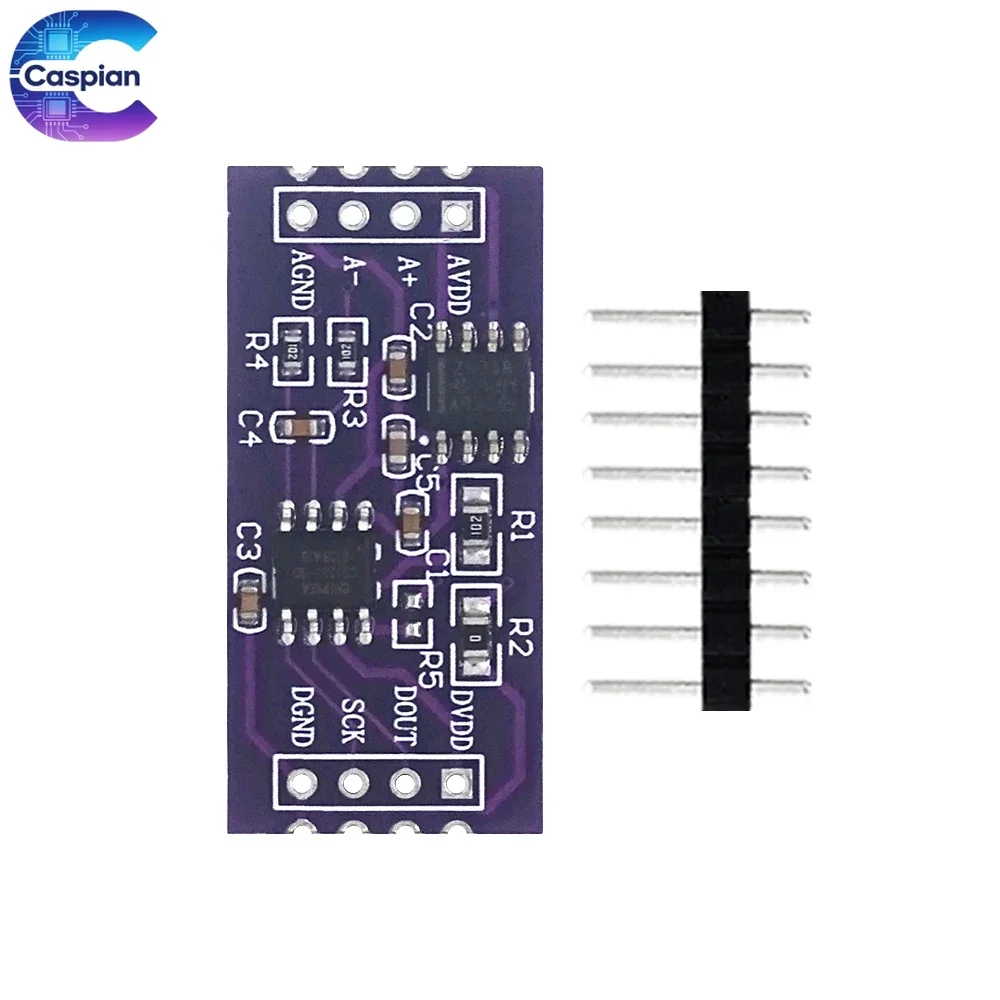 30Pcs CS1237 24-Bit ADC Module External Reference TL431 Single Channel Weighing Sensor