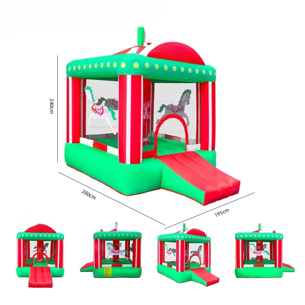 

Sale Jumping House Bouncy Castle Games With Slide Inflatable Bounce House For Kids
