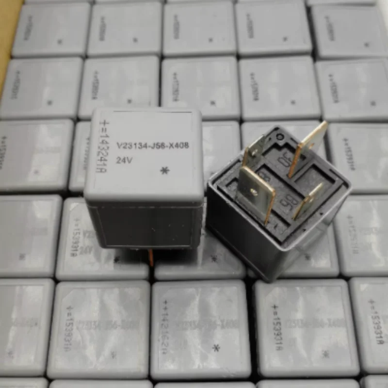 V23134-J56-X408 Brand New Original Genuine Car Relay 24V 70A 4-Pin Wide Foot