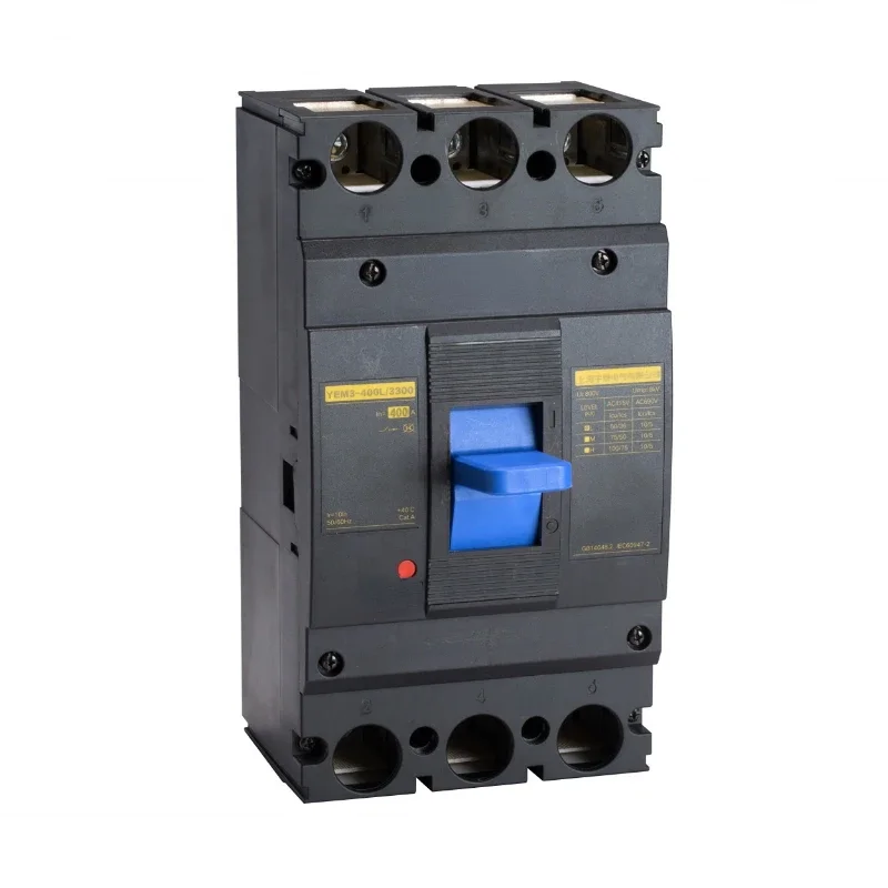 Electronic 225a 250a 315a 350a 400A 3 POLE MCCB Plastic Enclosure Plug-in type Economic Circuit Breaker for generators