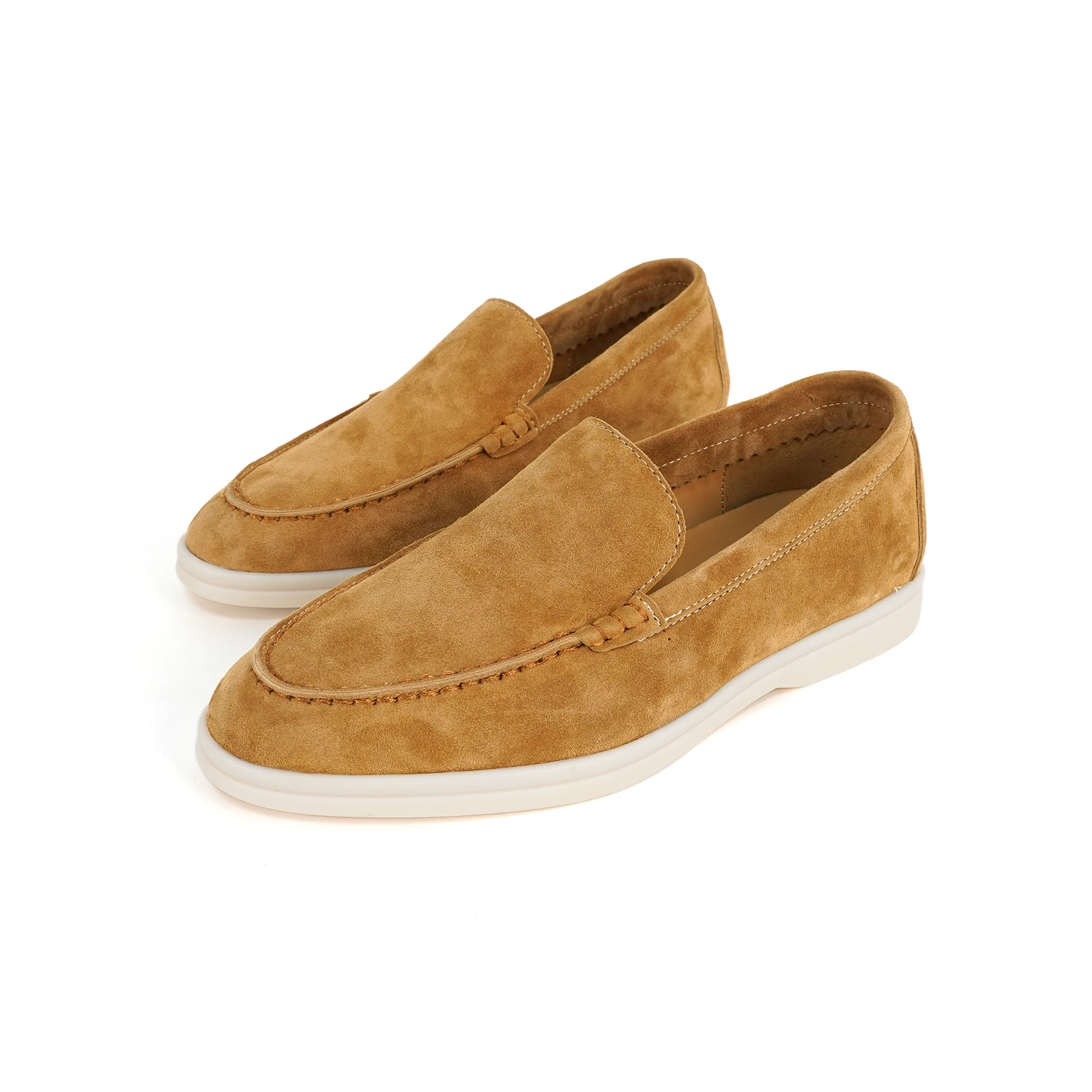 Modieuze Damesschoenen Van Echt Leer, Lente En Herfst, Hoogwaardige Gloednieuwe Loafers Voor Dames, Multi-Color Casual Schoenen