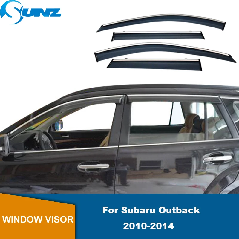 

Rain Guard Door Ventvisor For Subaru Outback 2010 2011 2012 2013 2014 Tinted Car Side Window Visor Guard Vent Awnings Shelters