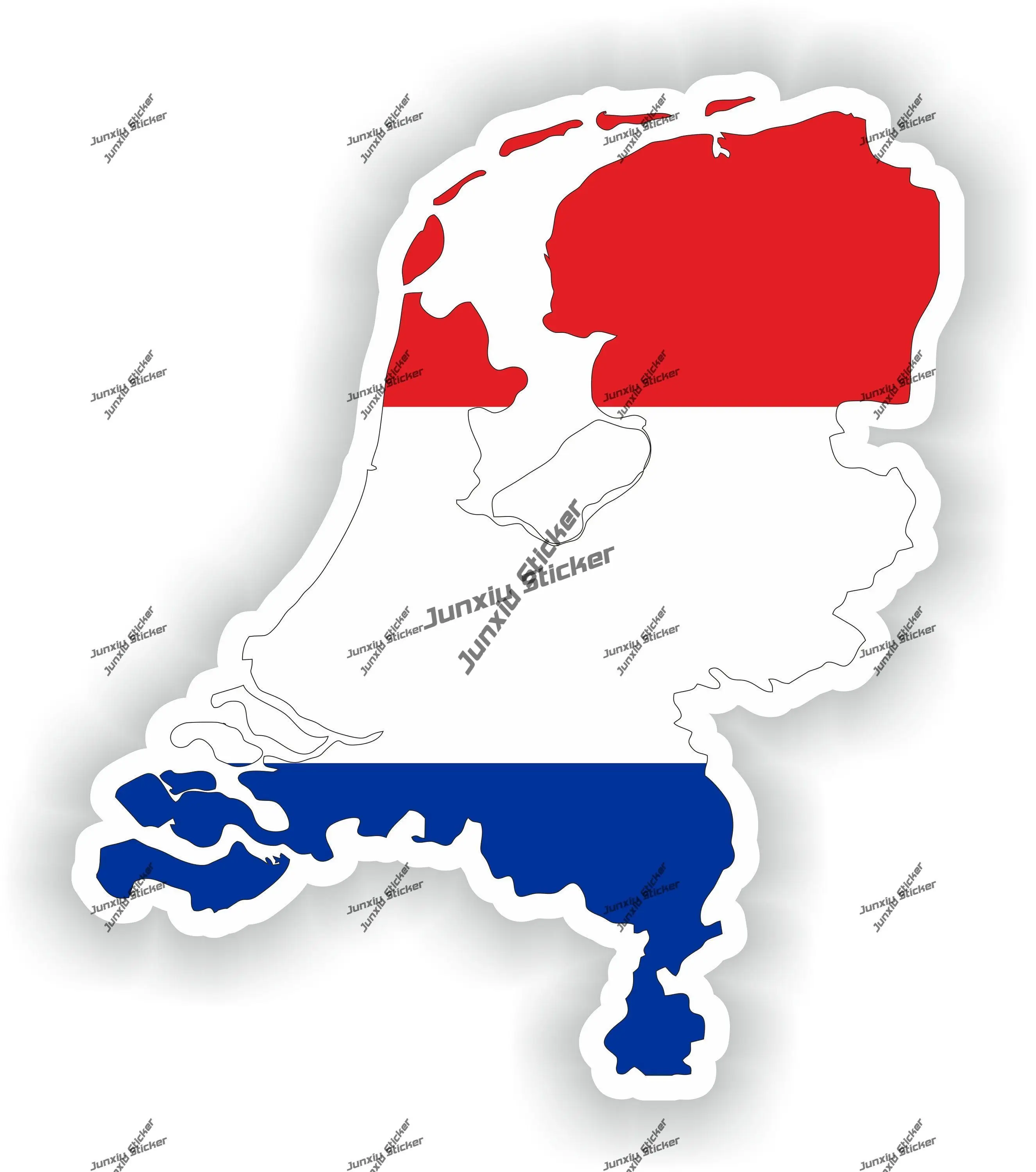 

Netherlands Sticker Netherlands Outline Flag Decal for Car SUV Laptop Book Fridge Guitar Motorcycle Helmet ToolBox Accessories