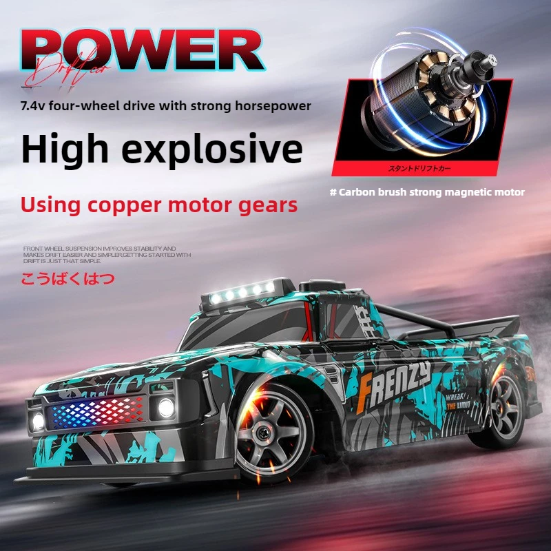 Cool Stuff Toy Car Funny Gift-Kawaii 1:16 Full-scale High-speed 4WD Rc Drift Car, afstandsbediening auto, monstertruck, speelgoed voor kinderen