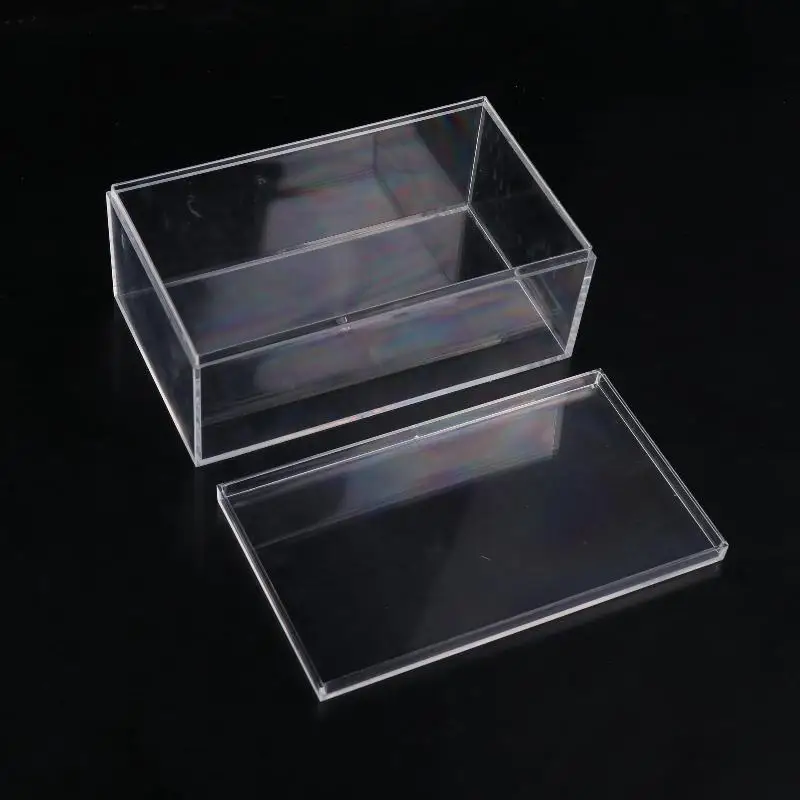 Gift Box Thickened Rectangular Acrylic Storage Box High Transparency Food Gift Packaging Plant Landscaping Transparent Box