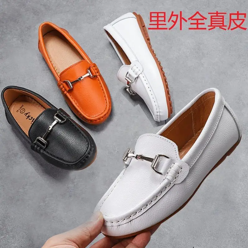 

Popular hollowed out children's shoes boys and girls children's Loafers performance formal occasions party shoes