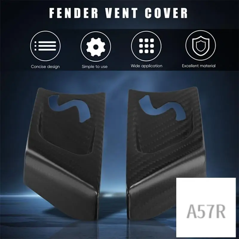 

7R-Real Carbon Fiber Side Markers Scuttle Vents Overlay Cover Fender Trim For MINI Cooper R55 R56 R57 R58 R59 MK2 2007-2013