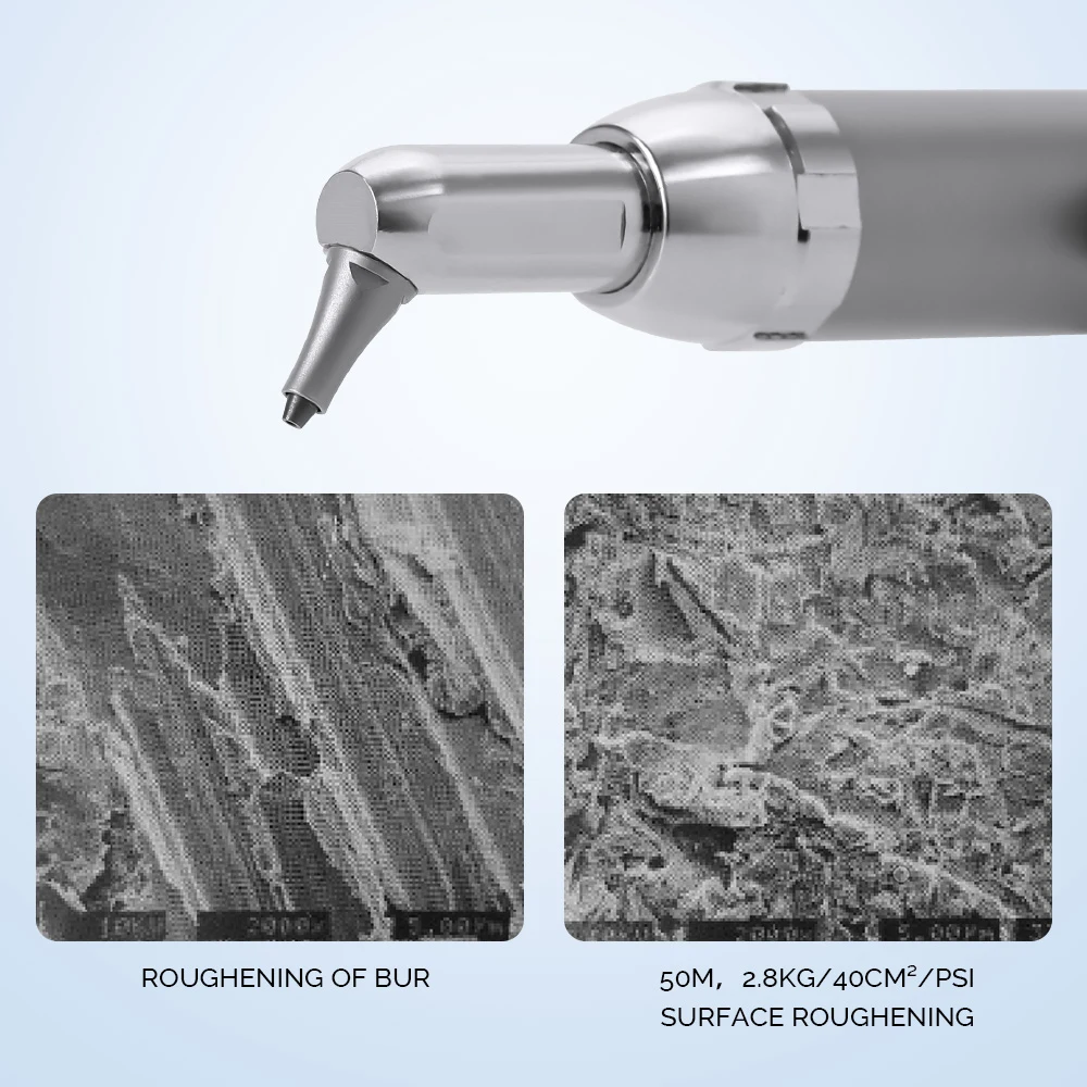 AZDENT MicroBlaster aluminium oksida, alat peralatan Dental air Alumina sandblast dengan semprotan air