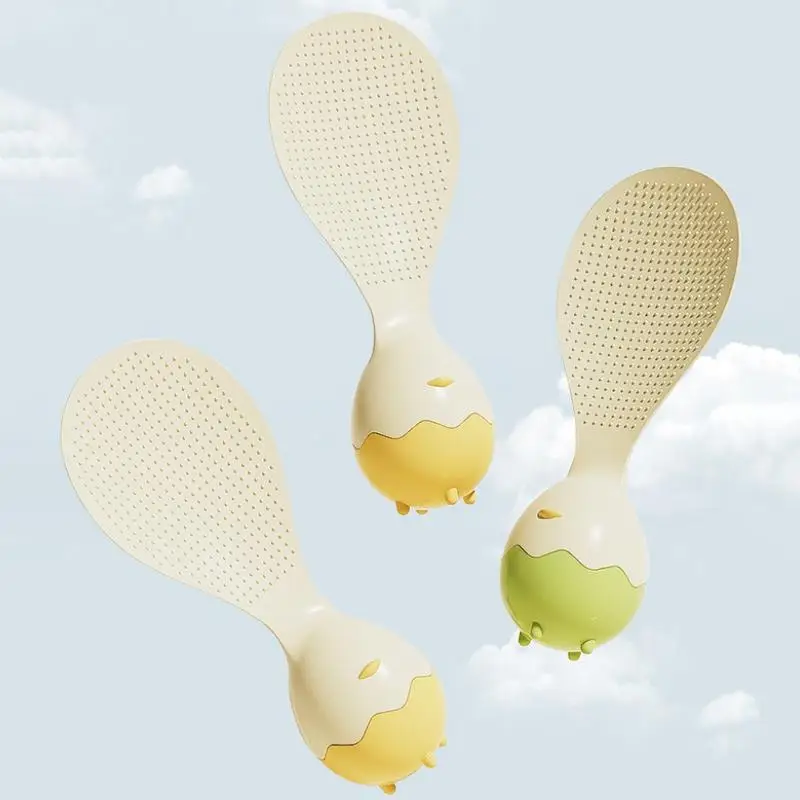 

Creative Eggshell Standing Rice Spoon, Household Rice Scoop, Non-stick Rice, Stands Upright To Serve Rice In Rice Cooker.
