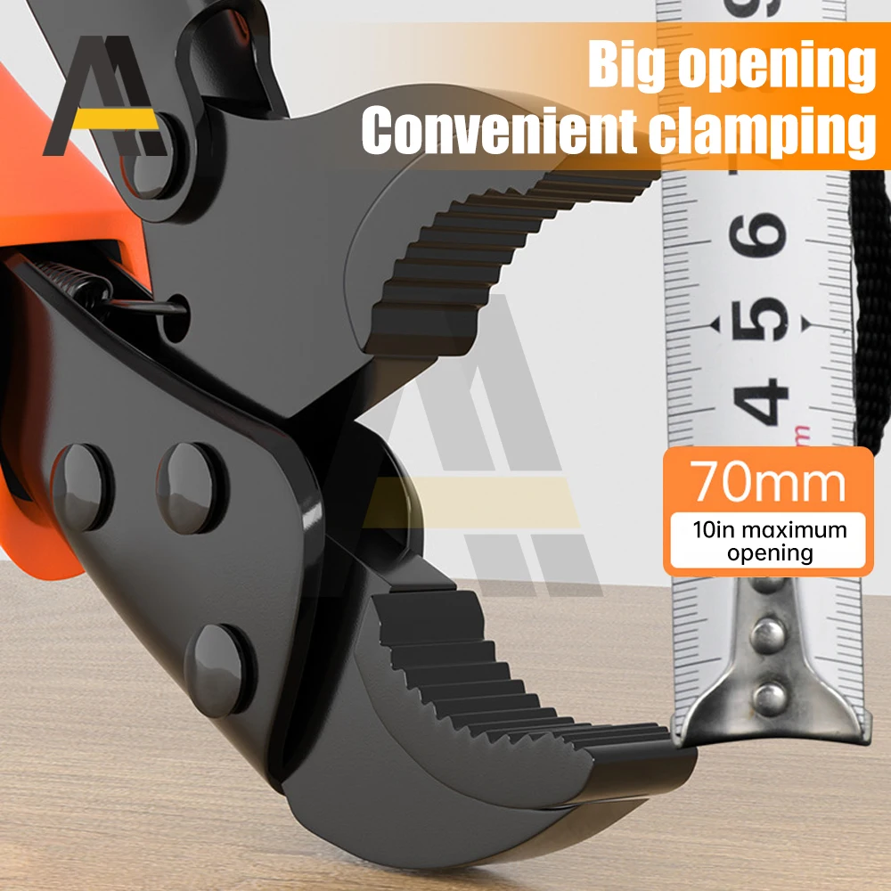 Locking Pliers With Rubber Sleeve Clamp Pliers Multifunction Adjustable Position for clamping parts of different thicknesses