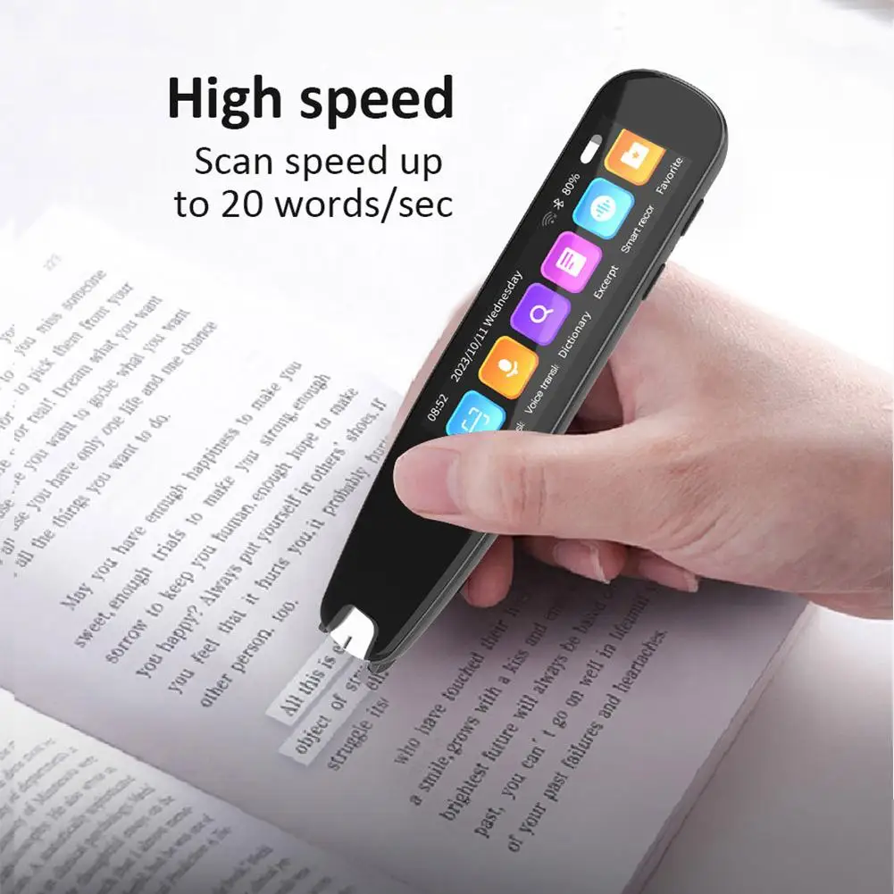 Smart Voice Scan Translator OCR Digital Pen Reader Pen MultifunctionTranslation Real Time 131 Languages Translator