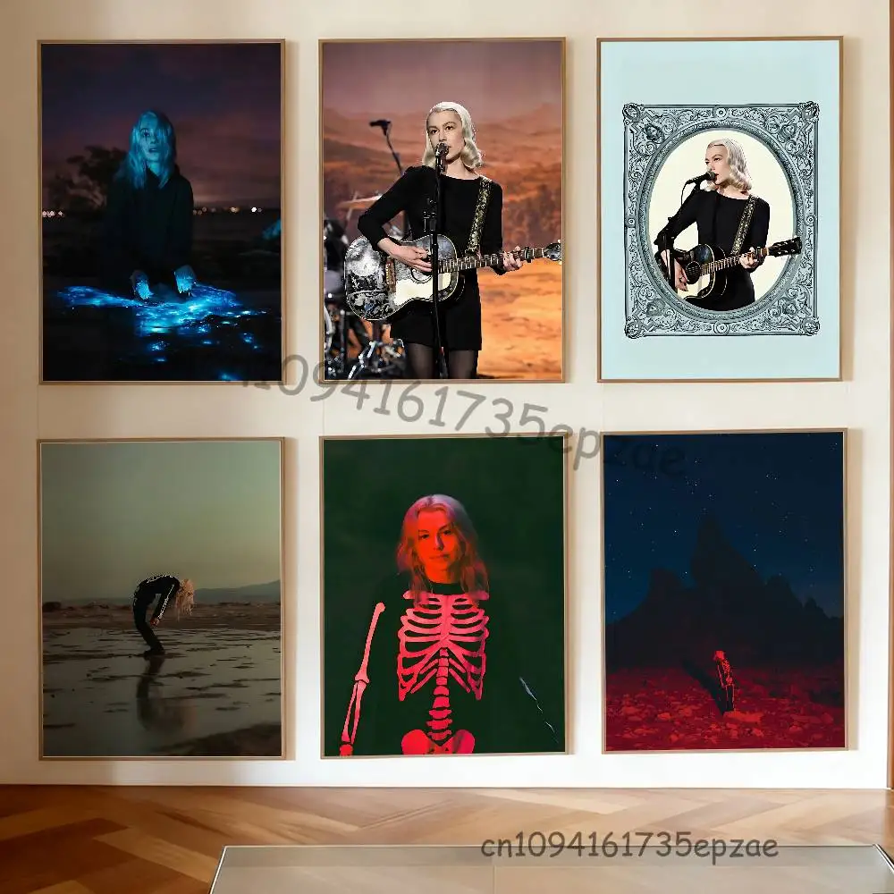 Lost Weekend P-Phoebe B-Bridgers Poster High Quality Wall Art for Home Office Bedroom Living Room Hallway Bar Perfect Gift