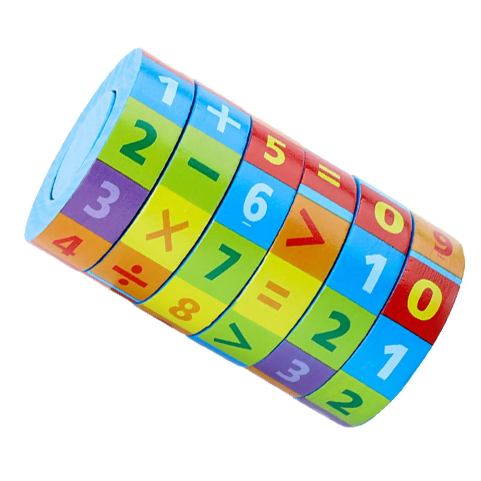 Counting Game Multicolor Learning Toys Numbers cube Toy for Girls Boys Kids