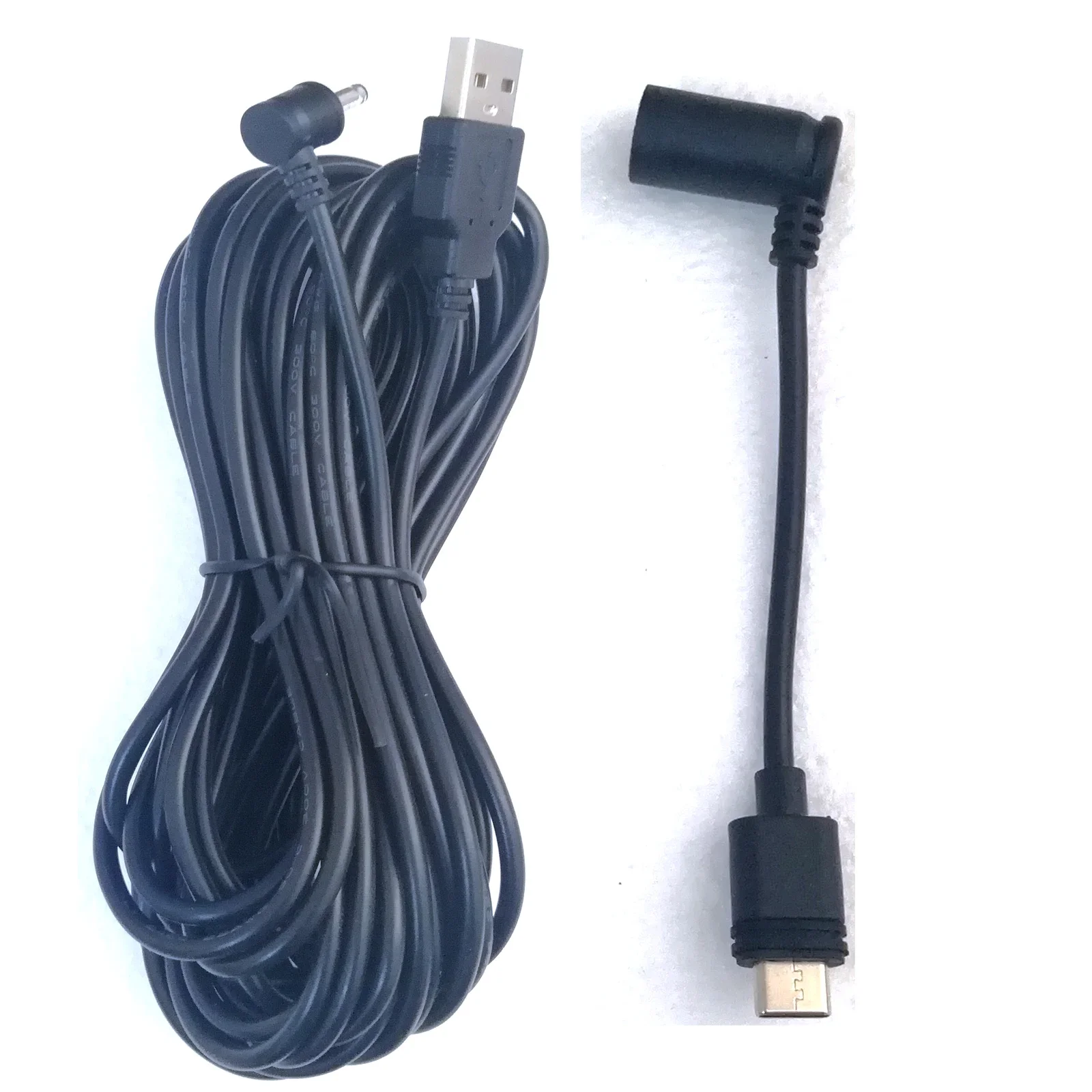 7.6m Weatherproof Charge Cable for Ring Stick Up Cam Battery/Stick Up Cam Battery(3rd Gen)/Spotlight Cam Battery HD Camera(black
