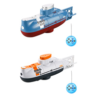 Mini RC USB Charge Electric Submarine Boat Fixed Wing 2.4GHz Toys Gifts for Children Kids Birthday Holiday Party